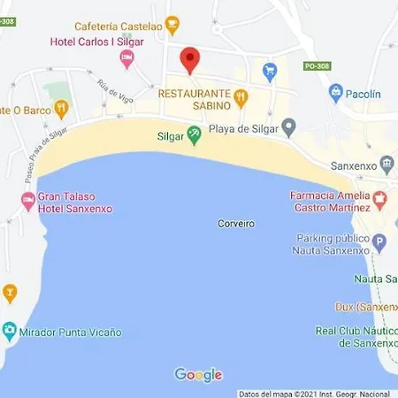 Lägenhet Desconectaengalicia Castelao, 50m Playa Silgar *