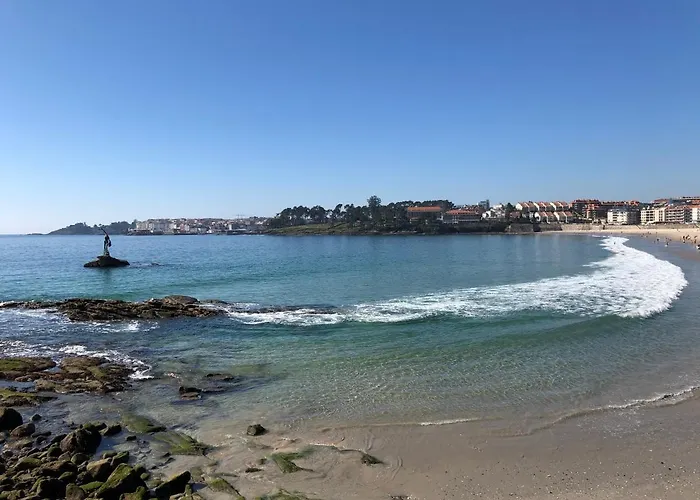 Διαμέρισμα Desconectaengalicia Castelao, 50m Playa Silgar Sanxenxo