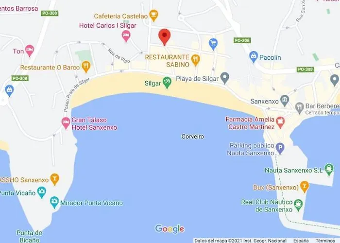 Διαμέρισμα Desconectaengalicia Castelao, 50m Playa Silgar *